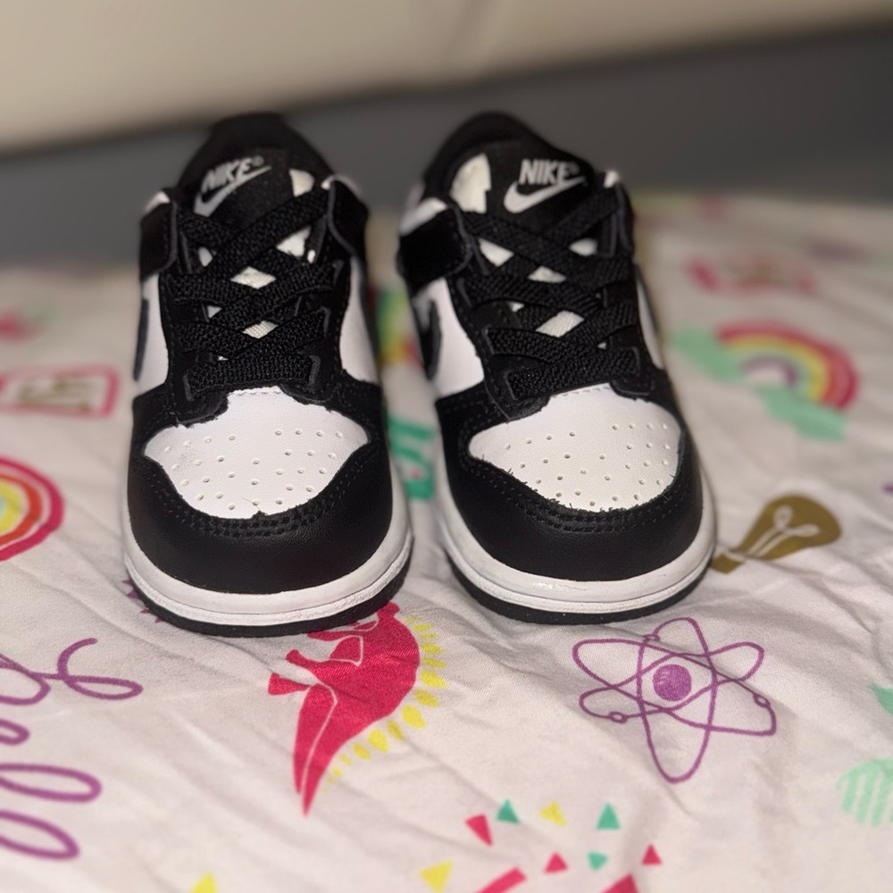 Nike Kids Black and White Sneakers